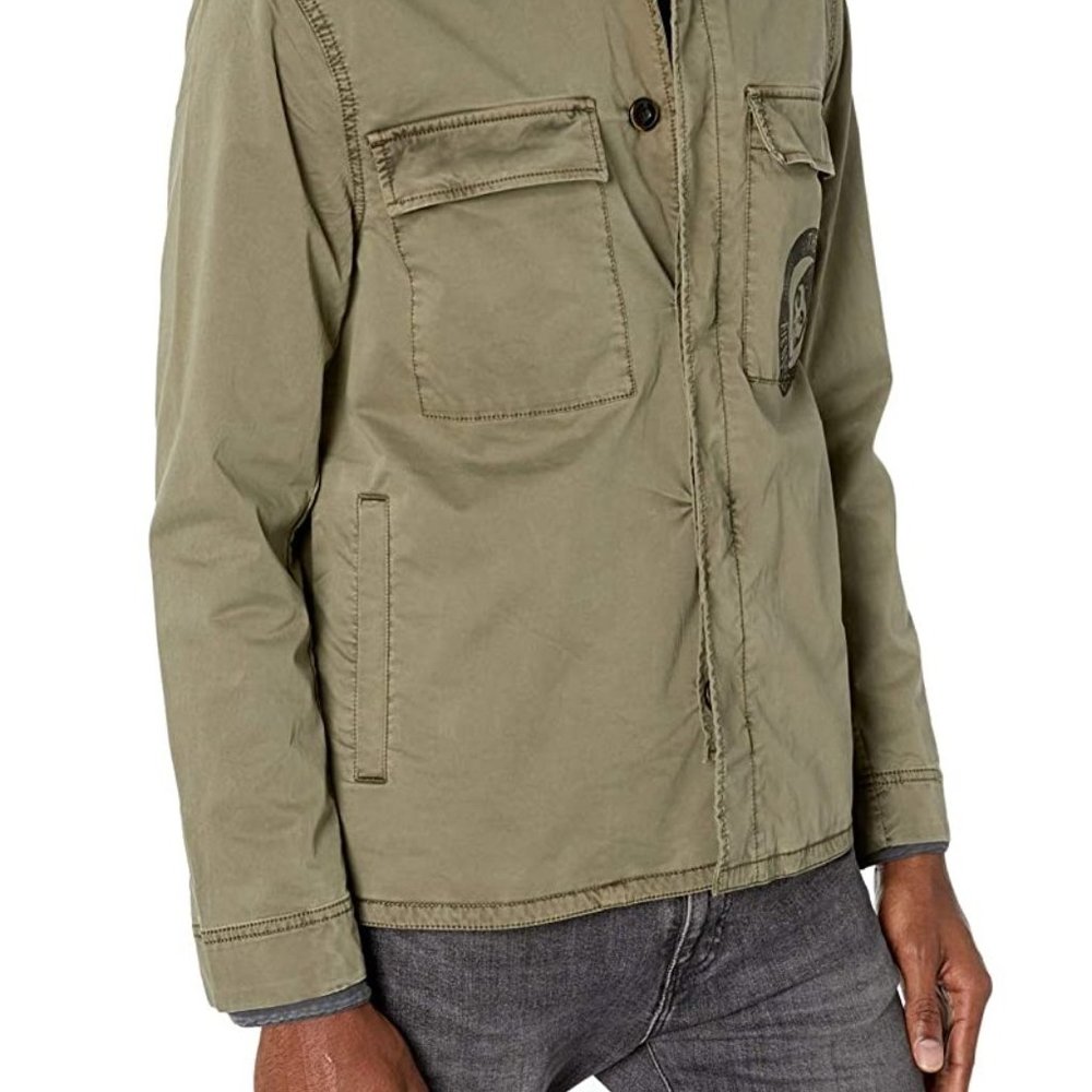 John Varvatos Misfits Punk Graphic Field Jacket - Picture 7 of 8